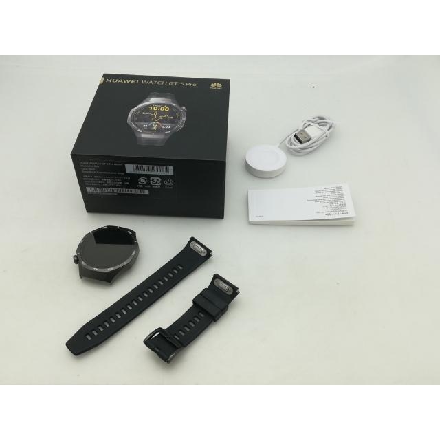 中古】Huawei HUAWEI WATCH GT 5 Pro 46mm ブラック【大須】保証期間1