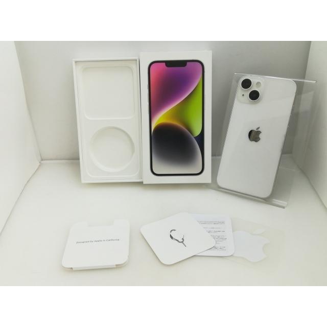 中古】Apple docomo 【SIMフリー】 iPhone 14 128GB スターライト
