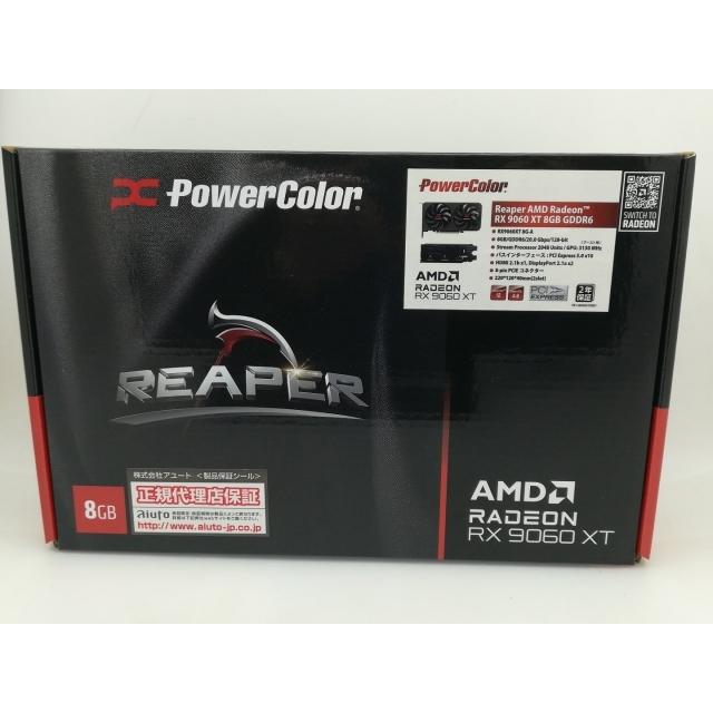 【中古】POWERCOLOR PowerColor Reaper AMD Radeon RX 9060 XT 8GB GDDR6 RX9060XT 8G-A RX9060XT/8GB(GDDR6)【大須】保証期間１週間の画像