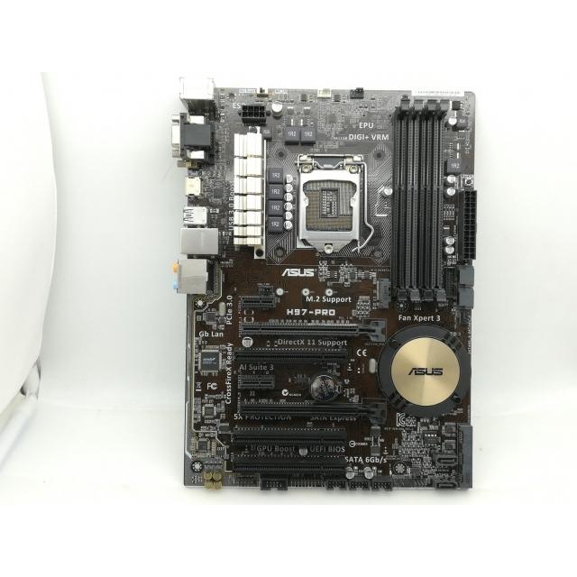 中古】ASUS H97-PRO H97/LGA1150/SATA Express/M.2/ATX【大須】保証