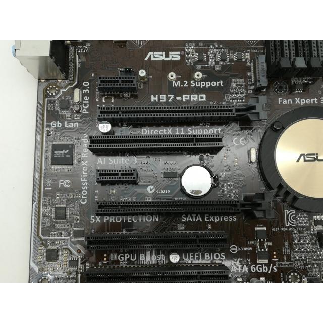 中古】ASUS H97-PRO H97/LGA1150/SATA Express/M.2/ATX【大須】保証