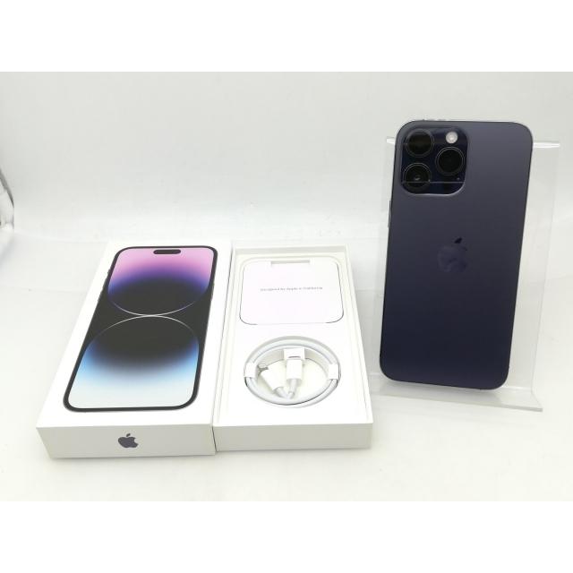 【中古】Apple 楽天モバイル 【SIMフリー】 iPhone 14 Pro Max 512GB ディープパープル MQ9J3J/A【大須】保証期間１ヶ月【ランクA】の画像