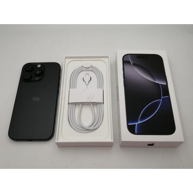 中古】Apple 国内版 【SIMフリー】 iPhone 16 Pro 256GB ブラック
