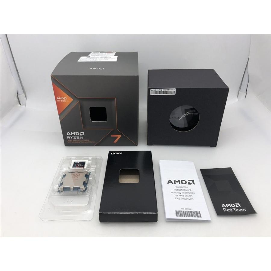中古】AMD Ryzen 7 8700G (4.2GHz/TC:5.1GHz) BOX AM5/8C/16T/L3 16MB