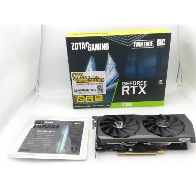 中古】ZOTAC GAMING GeForce RTX 3060 Twin Edge OC (ZT-A30600H-10M 