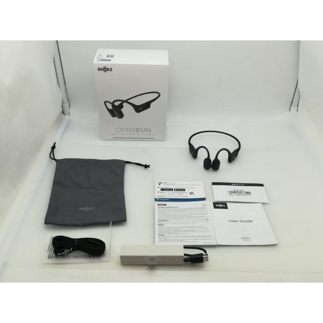 中古】Shokz OpenRun SKZ-EP-000003 [コズミックブラック]【大須】保証