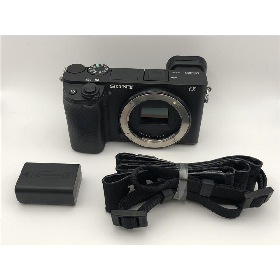 【中古】SONY α6400 ボディ ILCE-6400 ブラック【大須】保証期間１ヶ月【ランクB】