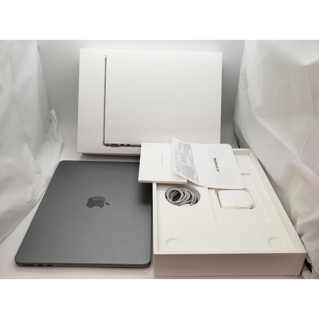 【中古】Apple MacBook Air 13インチ M3(CPU:8C/GPU:8C) 16GB/256GB スペースグレイ MC8G4J/A (13インチ, M3, 2024)【大須2】保証期間１ヶ月【ランクB】の画像