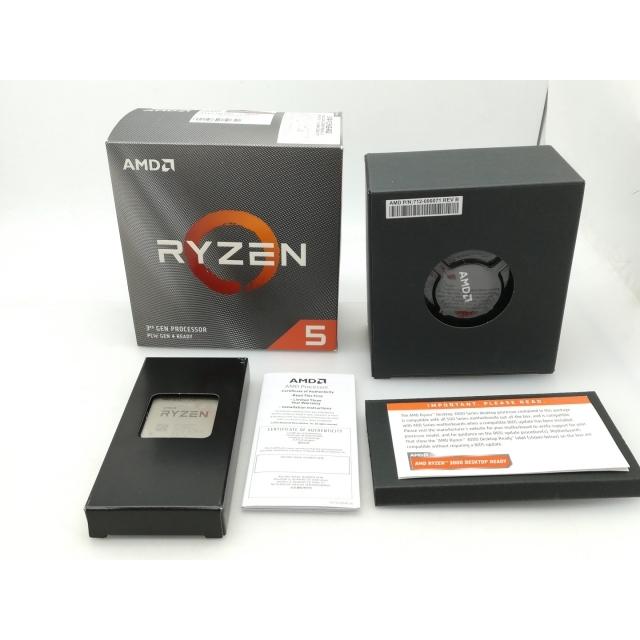 中古】AMD Ryzen 5 3600 (3.6GHz/TC:4.2GHz) BOX AM4/6C/12T/L3 32MB