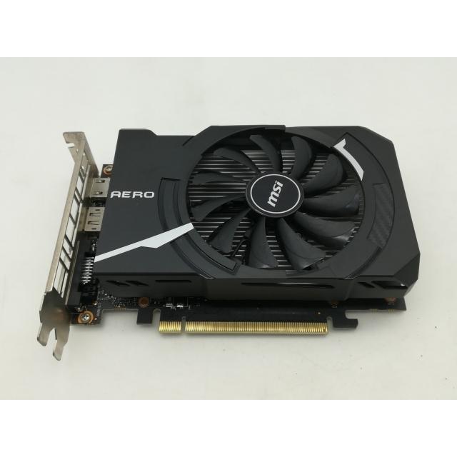 中古MSI GeForce GTX 1650 AERO ITX動作品 中古】MSI GeForce GTX 1650 AERO ITX 4G OC GTX1650/4GB(GDDR5)/PCI-E
