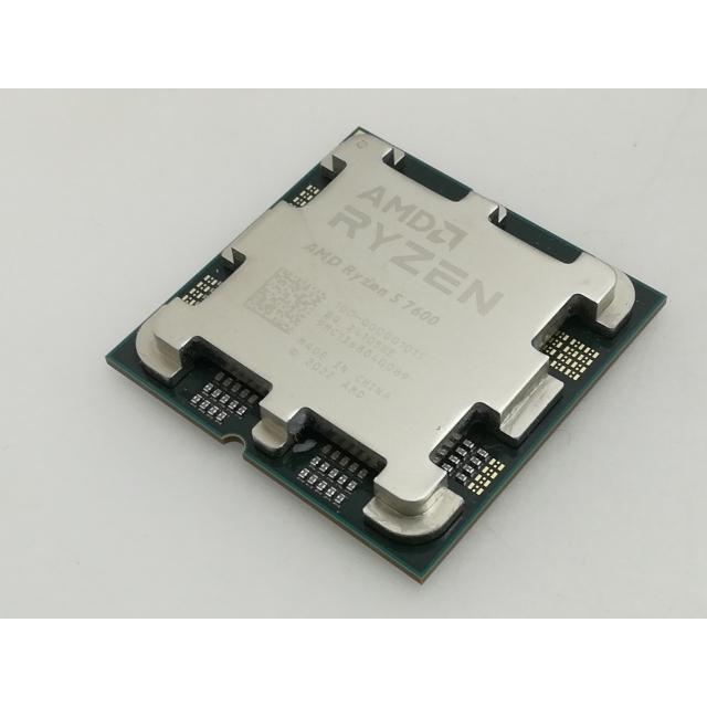 中古】AMD Ryzen 5 7600 (3.8GHz/TC:5.1GHz) BOX AM5/6C/12T/L3 32MB
