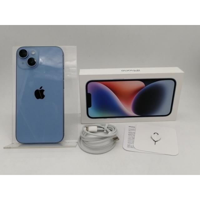 中古】Apple 国内版 【SIMフリー】 iPhone 14 256GB ブルー MPWN3J/A 