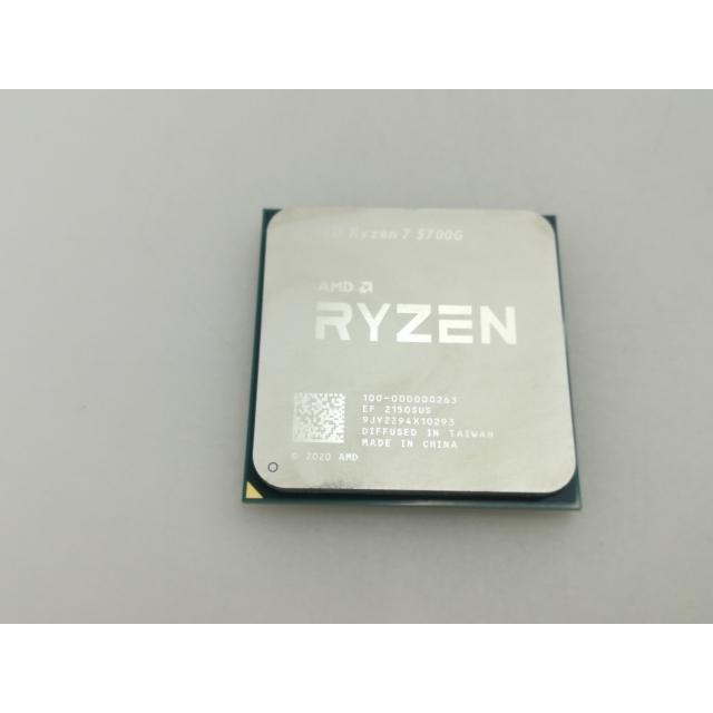 中古】AMD Ryzen 7 5700G (3.8GHz/TC:4.6GHz) BOX AM4/8C/16T/L3 16MB