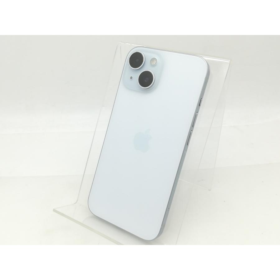 中古】Apple 国内版 【SIMフリー】 iPhone 15 128GB ブルー MTML3J/A