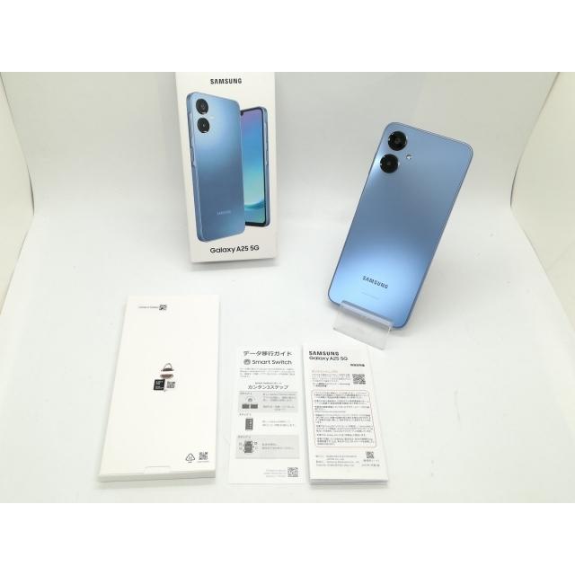 未使用】SAMSUNG UQmobile 【SIMフリー】 Galaxy A25 5G ブルー 4GB