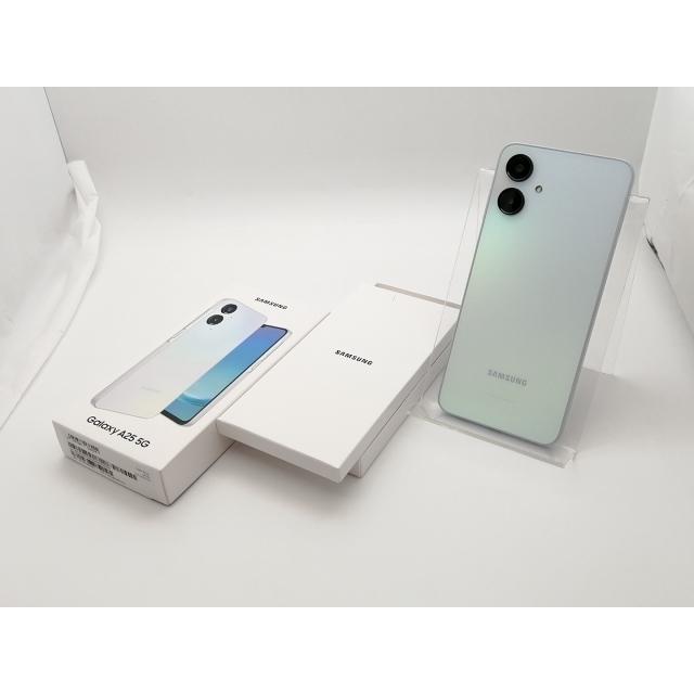 中古】SAMSUNG UQmobile 【SIMフリー】 Galaxy A25 5G ライトブルー