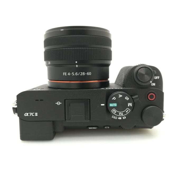 【中古】SONY α7C II ズームレンズキット ブラック ILCE-7CM2L(B)【大須】保証期間１ヶ月【ランクB】の画像