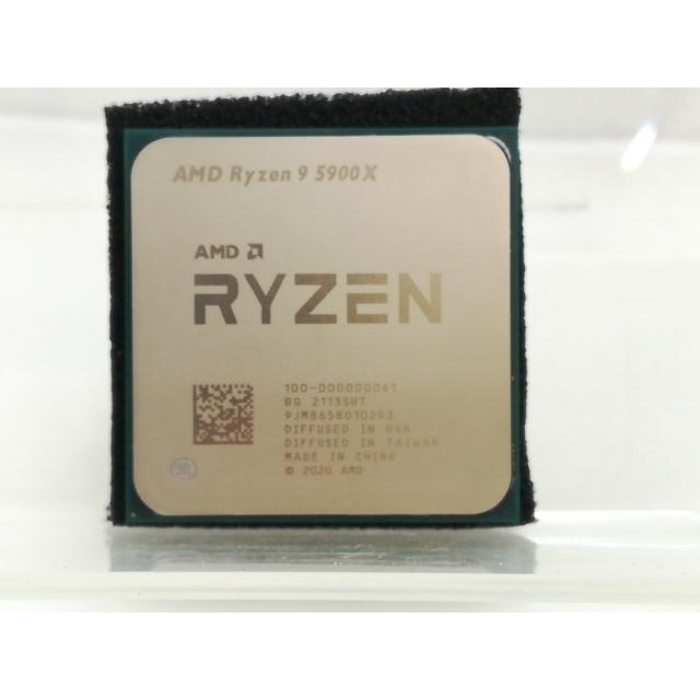 中古】AMD Ryzen 9 5900X (3.7GHz/TC:4.8GHz) bulk AM4/12C/24T/L3 