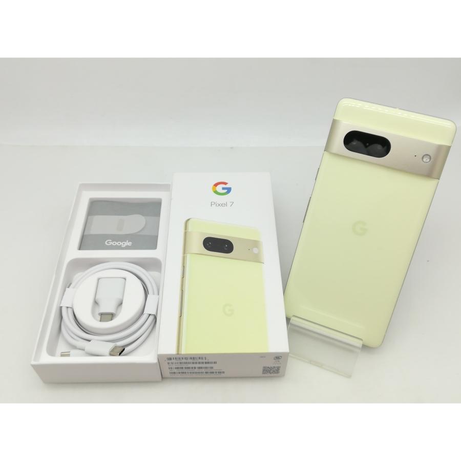中古】Google 国内版 【SIMフリー】 Pixel 7 レモングラス 8GB 128GB