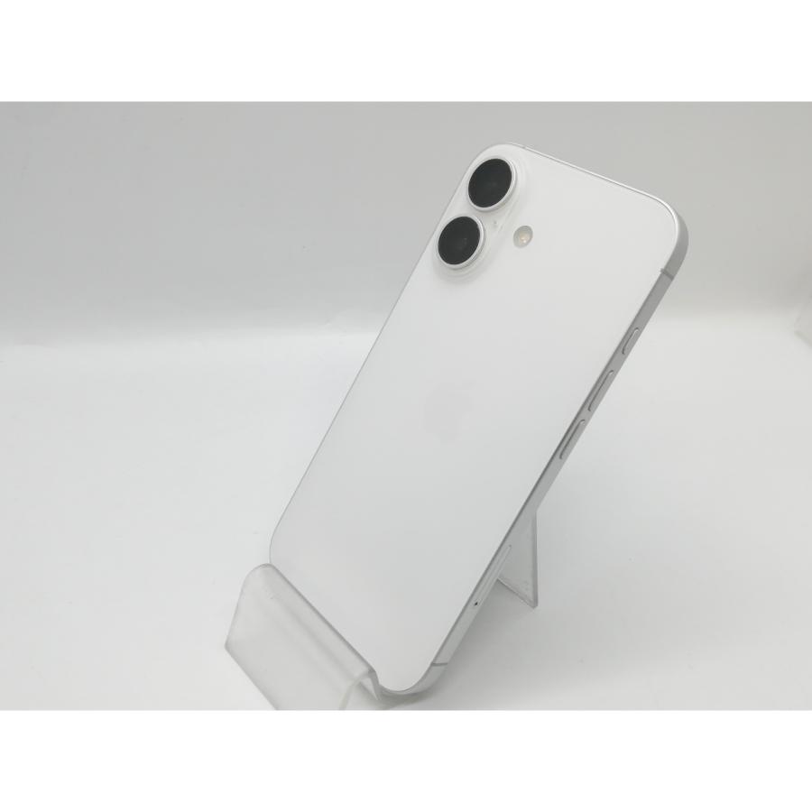 【中古】Apple 国内版 【SIMフリー】 iPhone 16 128GB ホワイト MYDR3J/A【京都】保証期間１ヶ月【ランクA】の画像