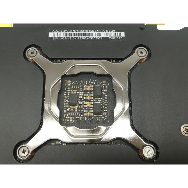 中古】MSI GeForce RTX 4070 Ti SUPER 16G GAMING X SLIM
