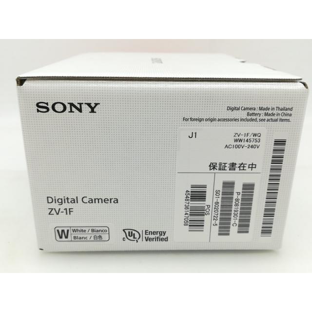 未使用】SONY VLOGCAM ZV-1F ホワイト ZV-1F(W)【大須】保証期間3ヶ月