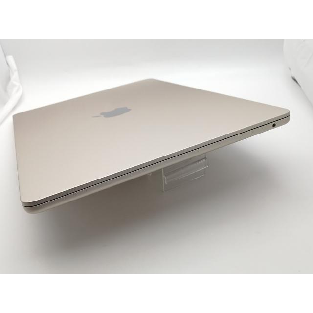 【中古】Apple MacBook Air 15インチ  M2(CPU:8C/GPU:10C) 8GB/512GB スターライト MQKV3J/A (M2,2023)【大須2】保証期間１ヶ月【ランクA】の画像