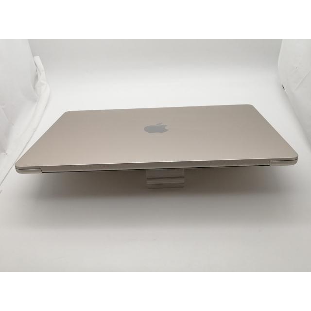 【中古】Apple MacBook Air 15インチ  M2(CPU:8C/GPU:10C) 8GB/512GB スターライト MQKV3J/A (M2,2023)【大須2】保証期間１ヶ月【ランクA】の画像