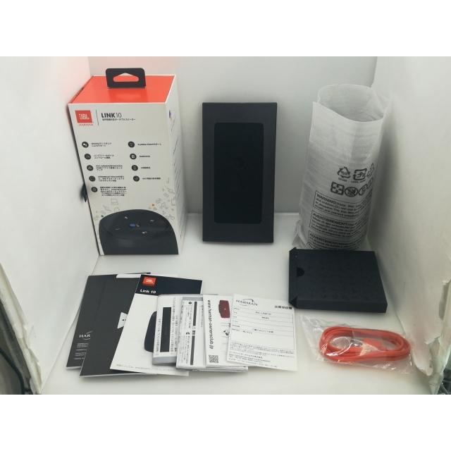 中古】JBL スマートスピーカー LINK 10 ブラック [JBLLINK10BLKJP