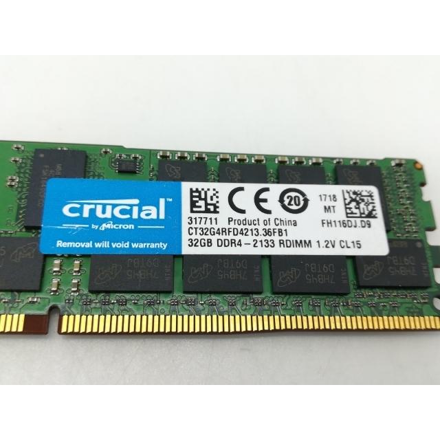 中古】DDR4 32GB PC4-17000(DDR4-2133) Registered/ECC【サーバー用