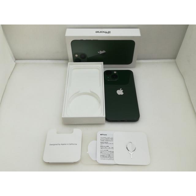 【中古】Apple 国内版 【SIMフリー】 iPhone 13 mini 512GB グリーン MNFE3J/A【大須】保証期間１ヶ月【ランクB】の画像