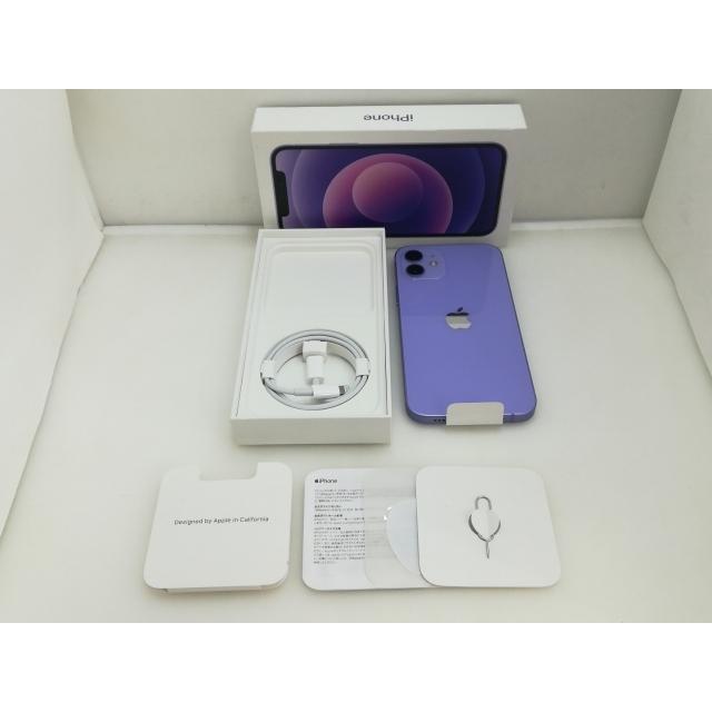 iPhone 12 【中古】Apple au 【SIMロック解除済み】 64GB パープル