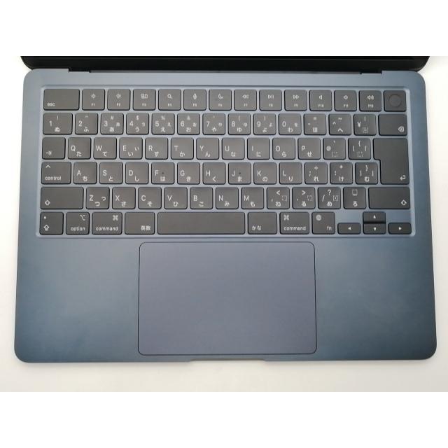 【中古】Apple MacBook Air 13インチ CTO (M2,2022) ミッドナイト M2(CPU:8C/GPU:10C)/16G/512G/35W AC(USB-Cx2)【大須2】保証期間１ヶ月【ランクA】の画像