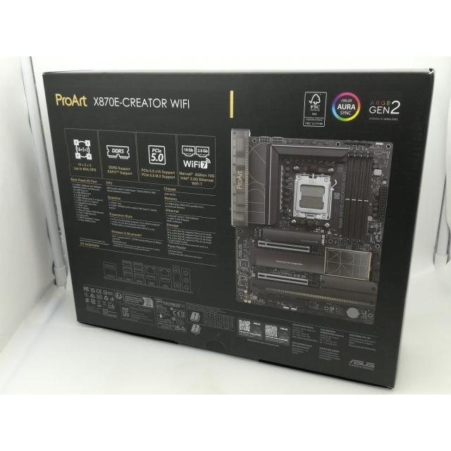 中古】ASUS ProArt X870E-CREATOR WIFI X870/AM5/ATX【大須】保証期間