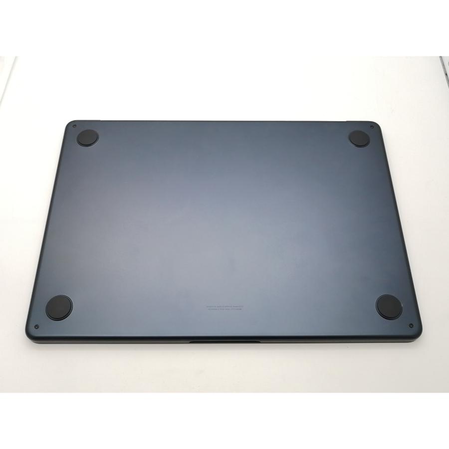【中古】Apple MacBook Air 13インチ CTO (M3,2024) ミッドナイト M3(CPU:8C/GPU:10C)/16G/256G【大須2】保証期間１ヶ月【ランクA】の画像