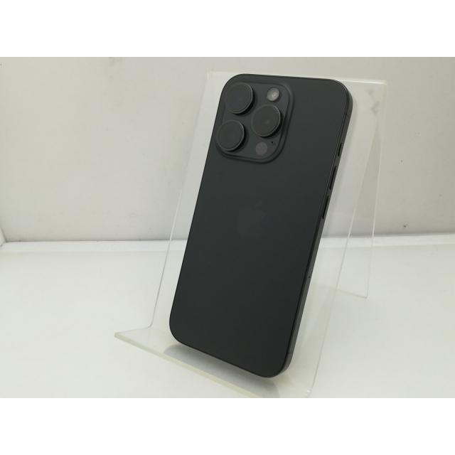 中古】Apple SoftBank 【SIMフリー】 iPhone 15 Pro 256GB ブラック 