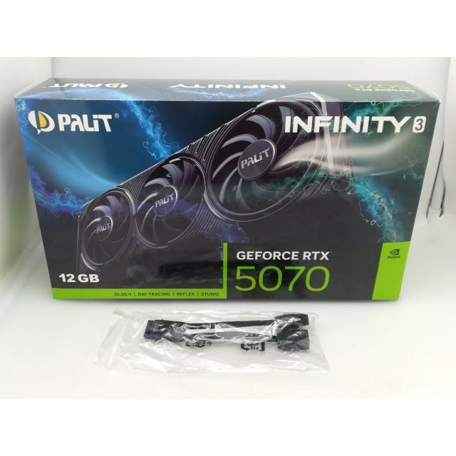 中古】Palit GeForce RTX 5070 Infinity 3 12GB (NE75070019K9-GB2050S