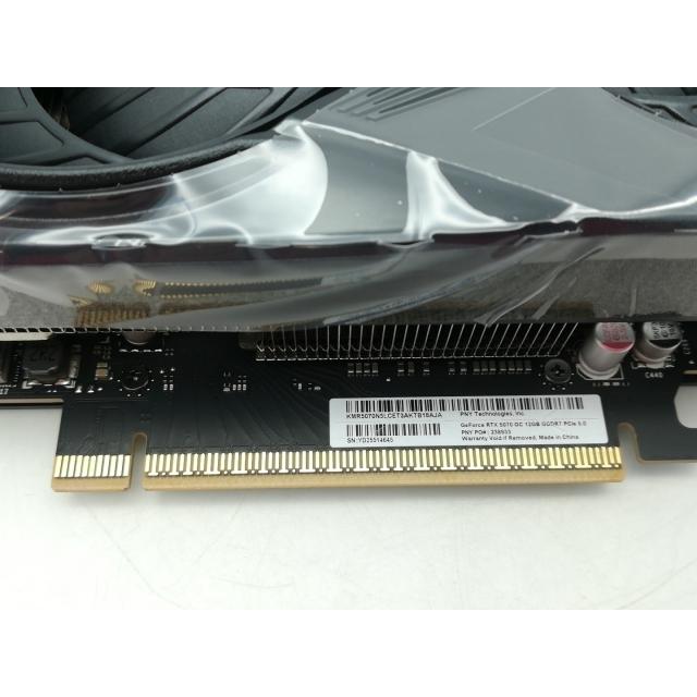 中古】PNY GeForce RTX 5070 12GB Overclocked Triple Fan