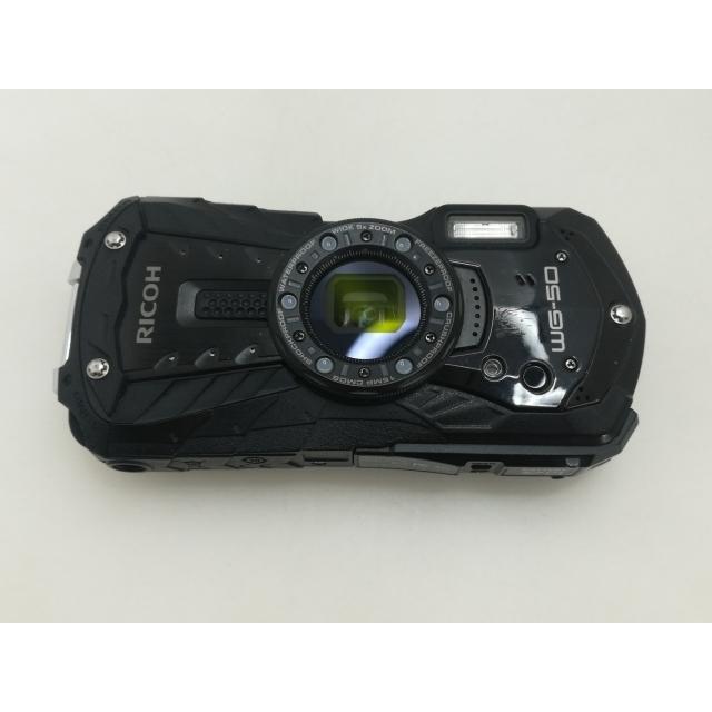 【動作確認済み】RICOH WG-50 本体 コンパクトデジタルカメラ 中古 中古】RICOH WG-50 ブラック【大須】保証期間1ヶ月【ランクC