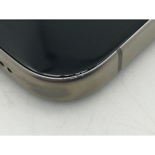 【中古】Apple 国内版 【SIMフリー】 iPhone 15 Pro 256GB ナチュラルチタニウム MTUF3J/A【大須】保証期間１ヶ月【ランクB】の画像