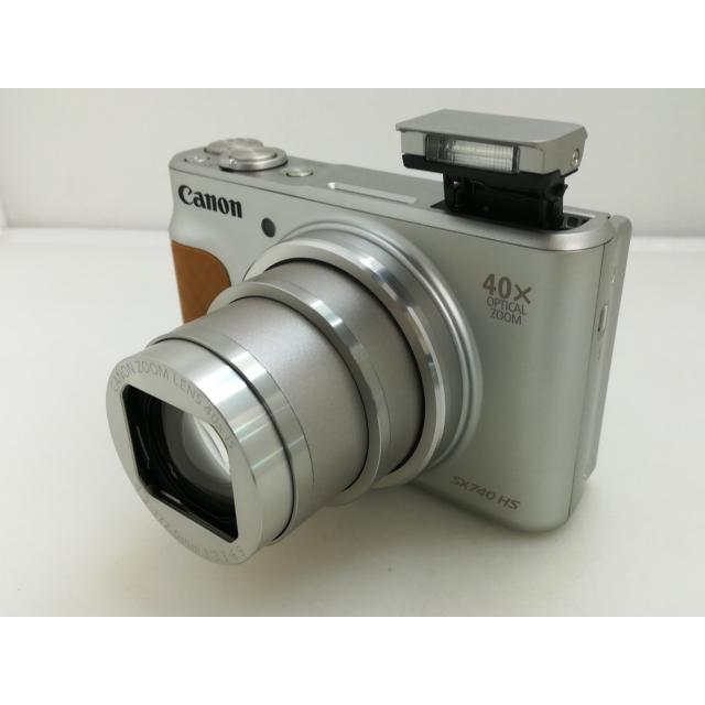 【中古】Canon PowerShot SX740 HS (SL)  シルバー【大須】保証期間１ヶ月【ランクA】の画像