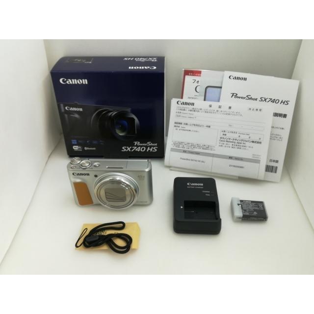 【中古】Canon PowerShot SX740 HS (SL)  シルバー【大須】保証期間１ヶ月【ランクA】の画像