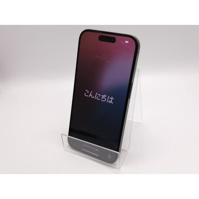 【中古】Apple 国内版 【SIMフリー】 iPhone 15 Pro 256GB ブラックチタニウム MTUC3J/A【大須アメ横】保証期間１ヶ月【ランクC】の画像