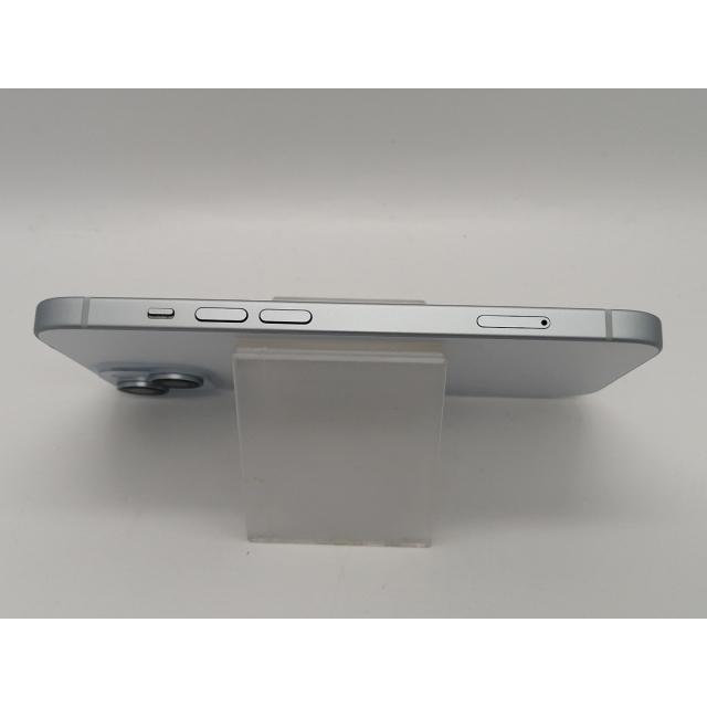 【中古】Apple docomo 【SIMフリー】 iPhone 15 256GB ブルー MTMR3J/A【大須アメ横】保証期間１ヶ月【ランクA】の画像