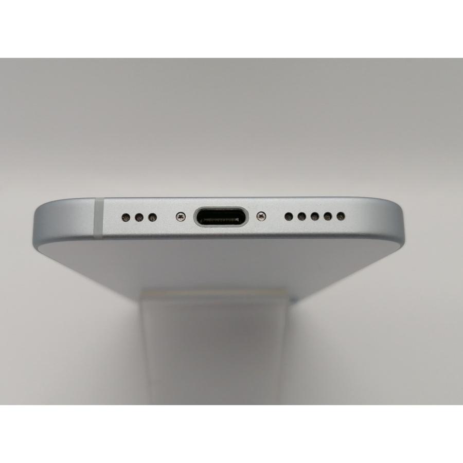 【中古】Apple docomo 【SIMフリー】 iPhone 15 256GB ブルー MTMR3J/A【大須アメ横】保証期間１ヶ月【ランクA】の画像