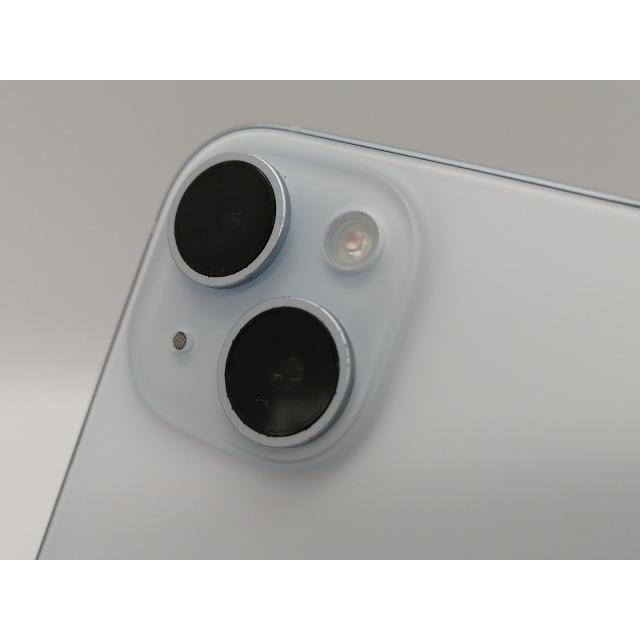 【中古】Apple docomo 【SIMフリー】 iPhone 15 256GB ブルー MTMR3J/A【大須アメ横】保証期間１ヶ月【ランクA】の画像