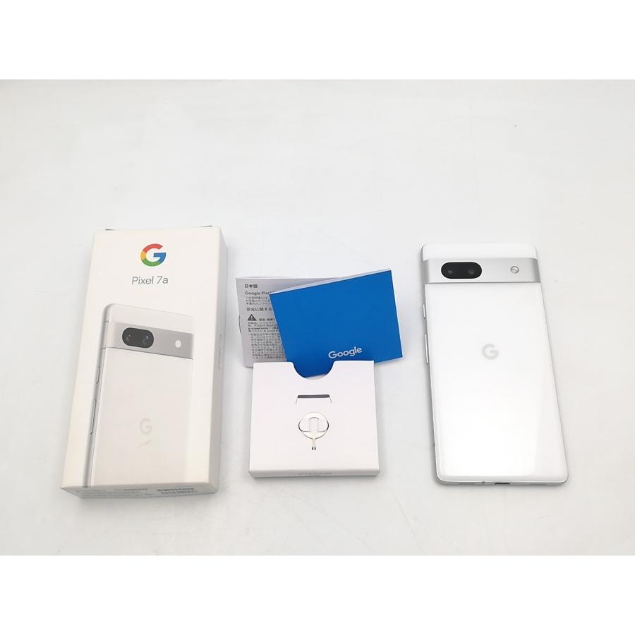 中古】Google SoftBank 【SIMフリー】 Pixel 7a スノー 8GB 128GB