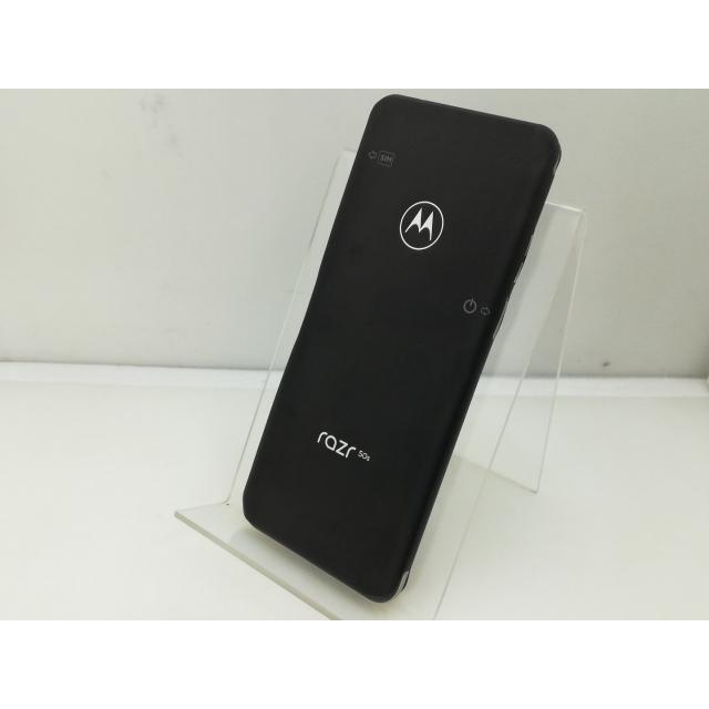 未使用】MOTOROLA SoftBank 【SIMフリー】 motorola razr 50s サンド