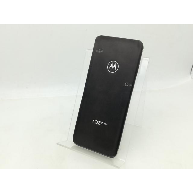 【未使用】MOTOROLA SoftBank 【SIMフリー】 motorola razr 50s サンドクリーム 8GB 256GB A403MO【大須アメ横】保証期間３ヶ月の画像