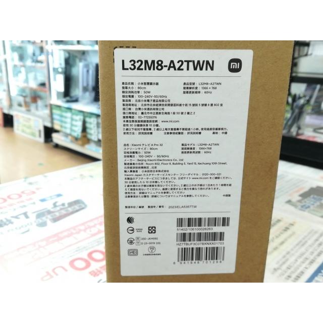 未使用】Xiaomi Xiaomi TV A Pro L32M8-A2TWN [32インチ ブラック